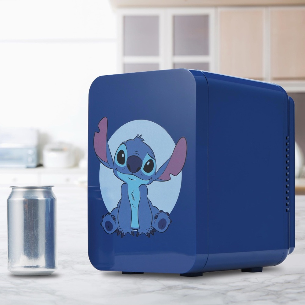 Disney Stitch 4L Mini Fridge / 6-Can Mini Fridge